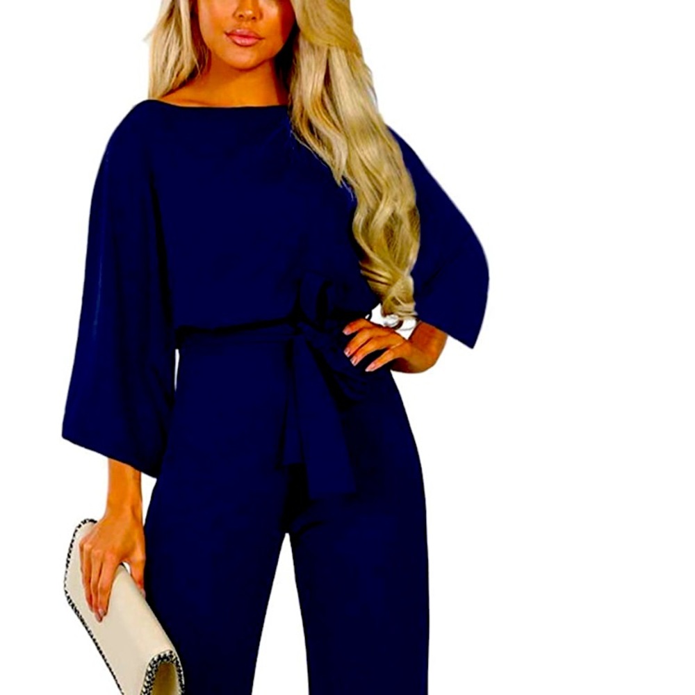 ASYOLY Navy Jumpsuit